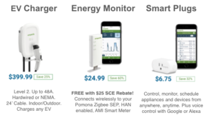 EV Charger, Energy Monitor, and Smart plug