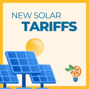 New Solar Tariffs